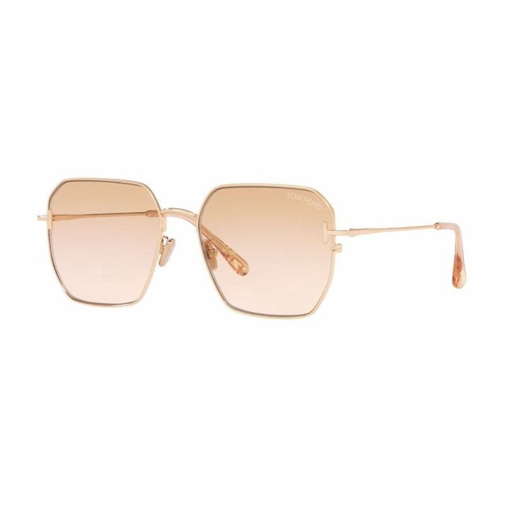 NEW TOM FORD SUNGLASSES GOLD BROWN EYEWEAR